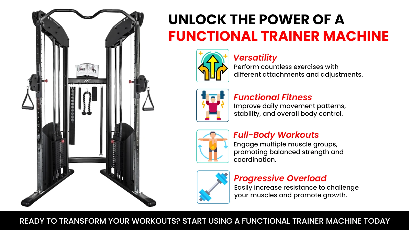Benefits of a Functional Trainer Machine