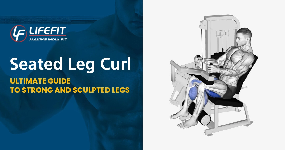 LIFE FIT seated leg curl exercise demonstration