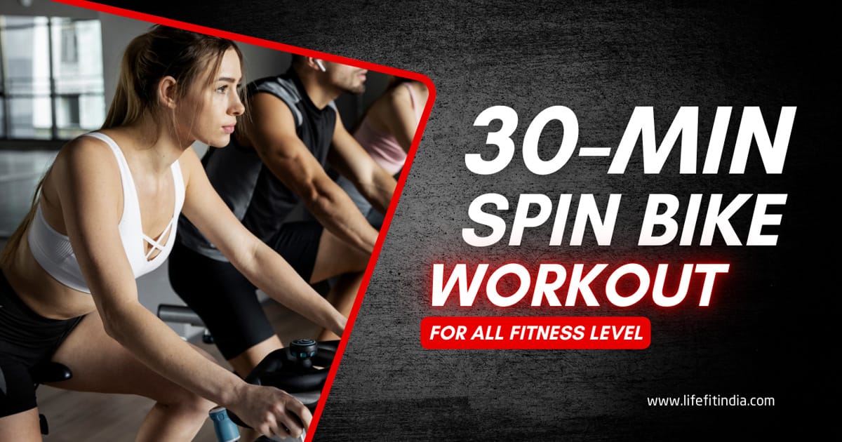 LIFE FIT 30-minute spin bike workout for busy lifestyles