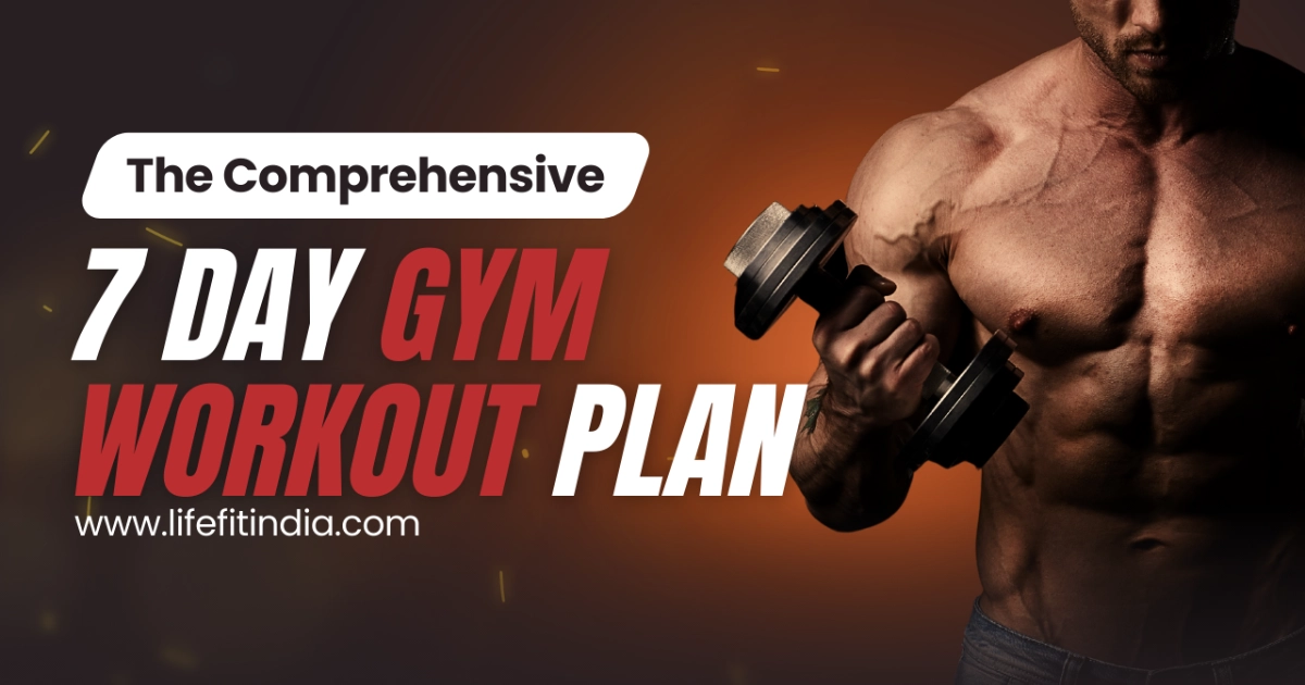 LIFE FIT 7-day gym workout plan for achieving fitness goals