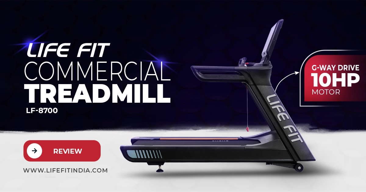 LIFE FIT Pro Runner LF8700 commercial treadmill, built for bold workouts.