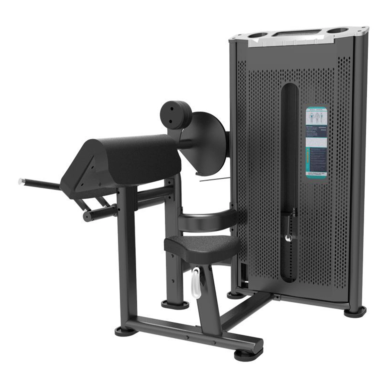 LIFE FIT Biceps Preacher Curl Alpha machine for targeted bicep workouts.