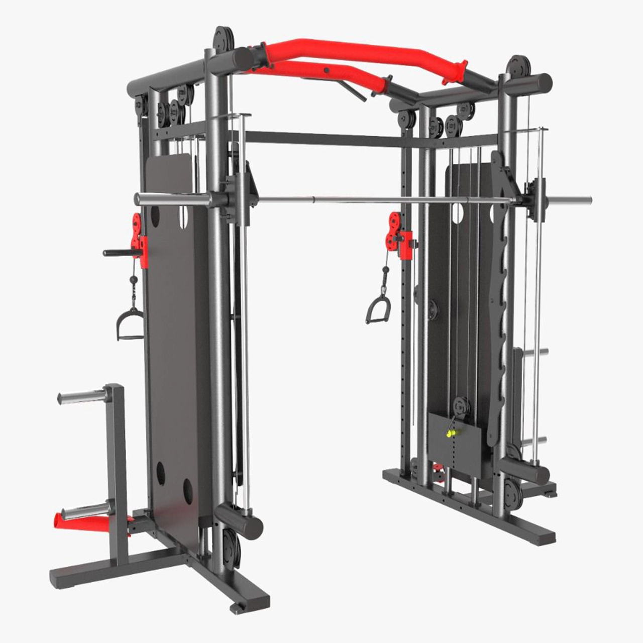 LIFE FIT Alpha Series Functional Trainer with Smith Machine (LF-1326) for full-body workouts.