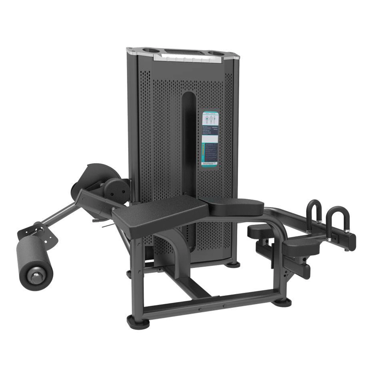 LIFE FIT Alpha Series Prone Leg Curl Machine LF-1920 for hamstring workouts.