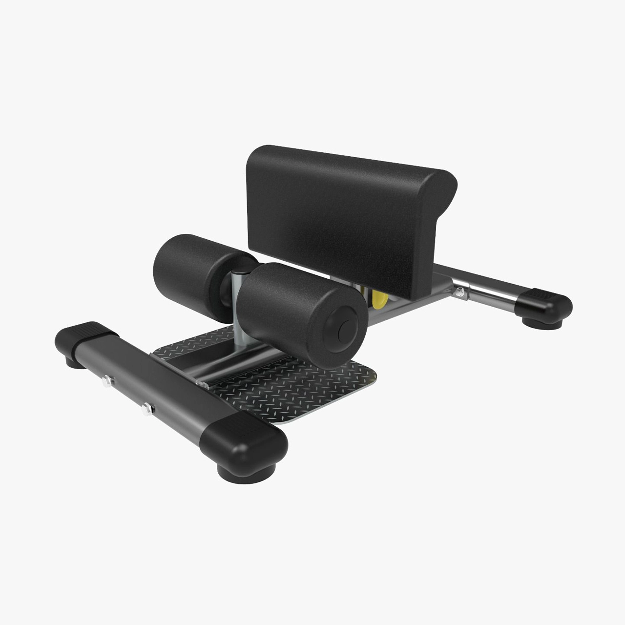 LIFE FIT Alpha Sissy Squat Machine LF-1269. Leg workout equipment for squats and lower body training.