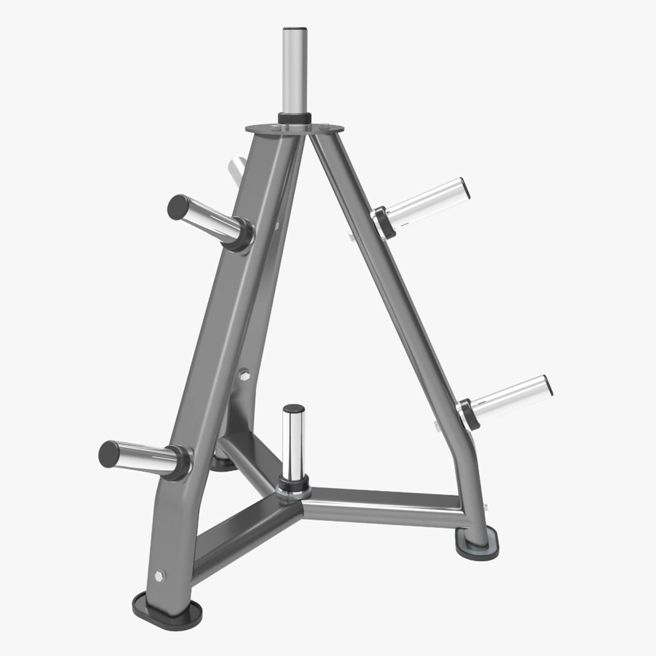 LIFE FIT Alpha Series LF-1265 weight plate tree for commercial Olympic plate storage.