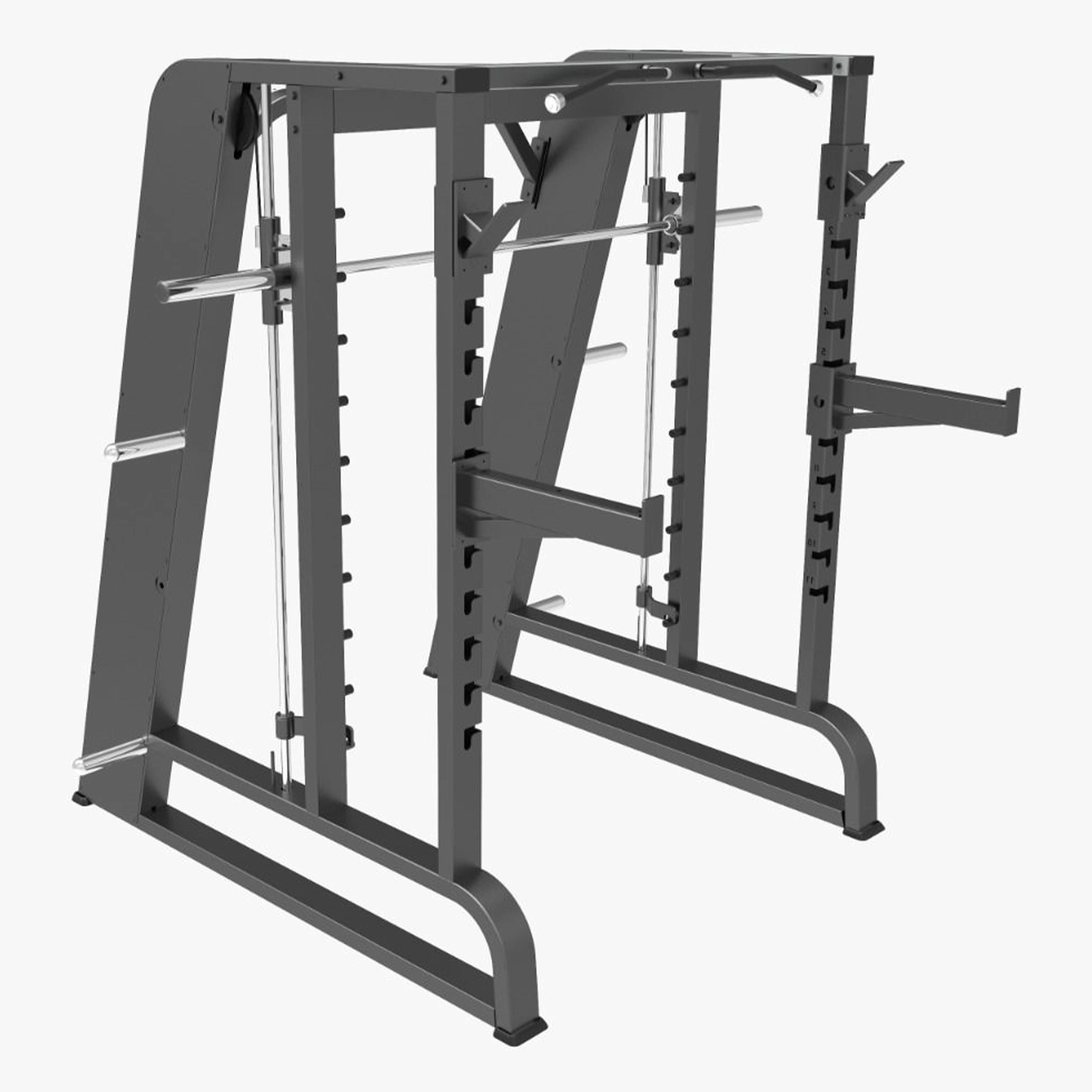LIFE FIT Power Cage with Smith Machine (Alpha Series) for full body workouts.