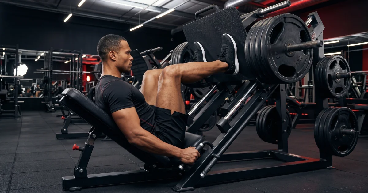 LIFE FIT 45-degree leg press exercise: proper form, muscles worked, benefits & mistakes.