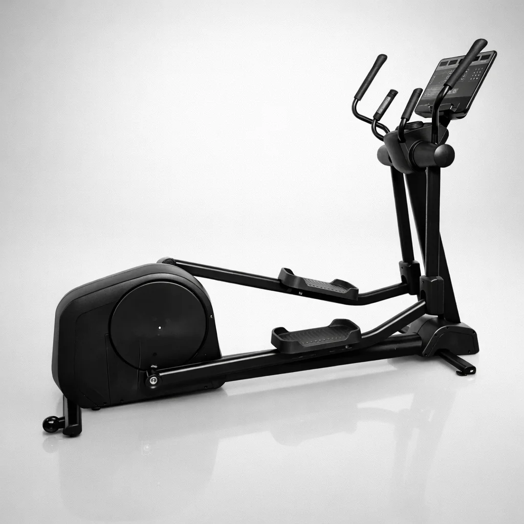 LIFE FIT commercial elliptical cross trainer for full body cardio workout.