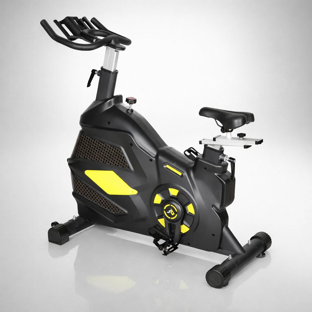 LIFE FIT commercial spin bike for indoor cycling workouts.