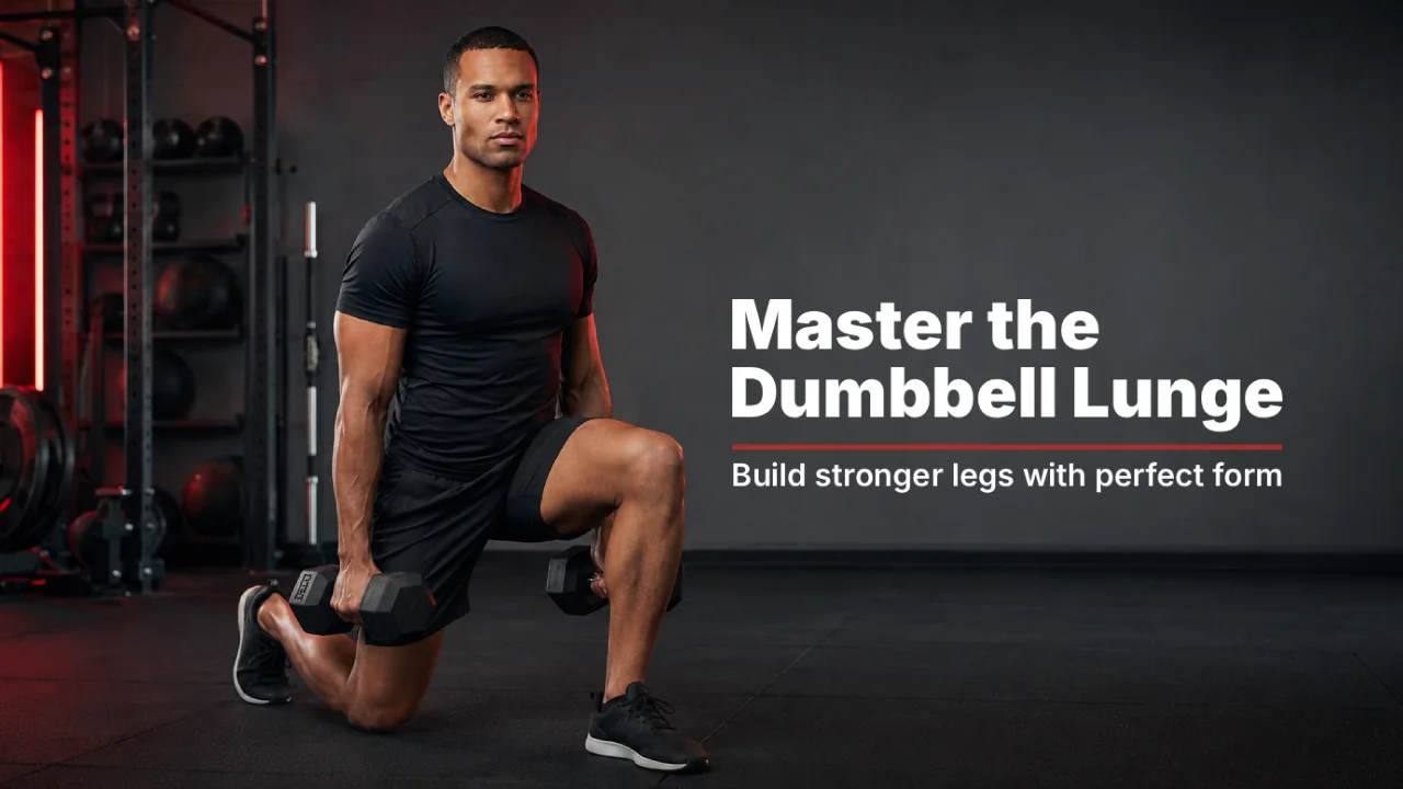 Dumbbell Lunge Exercise: Proper Form, Muscles Worked, Benefits, Variations, and Common Mistakes