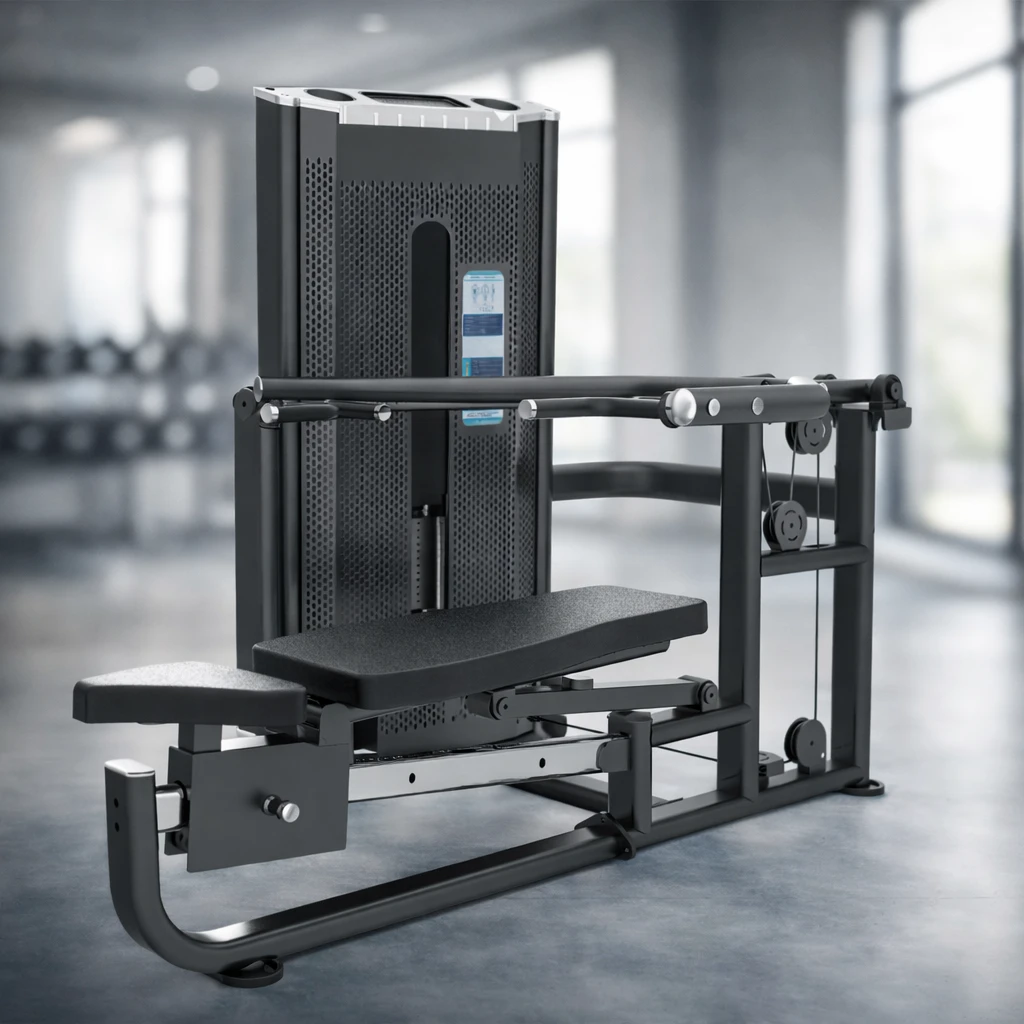 Commercial multi press machine for chest and upper body strength training