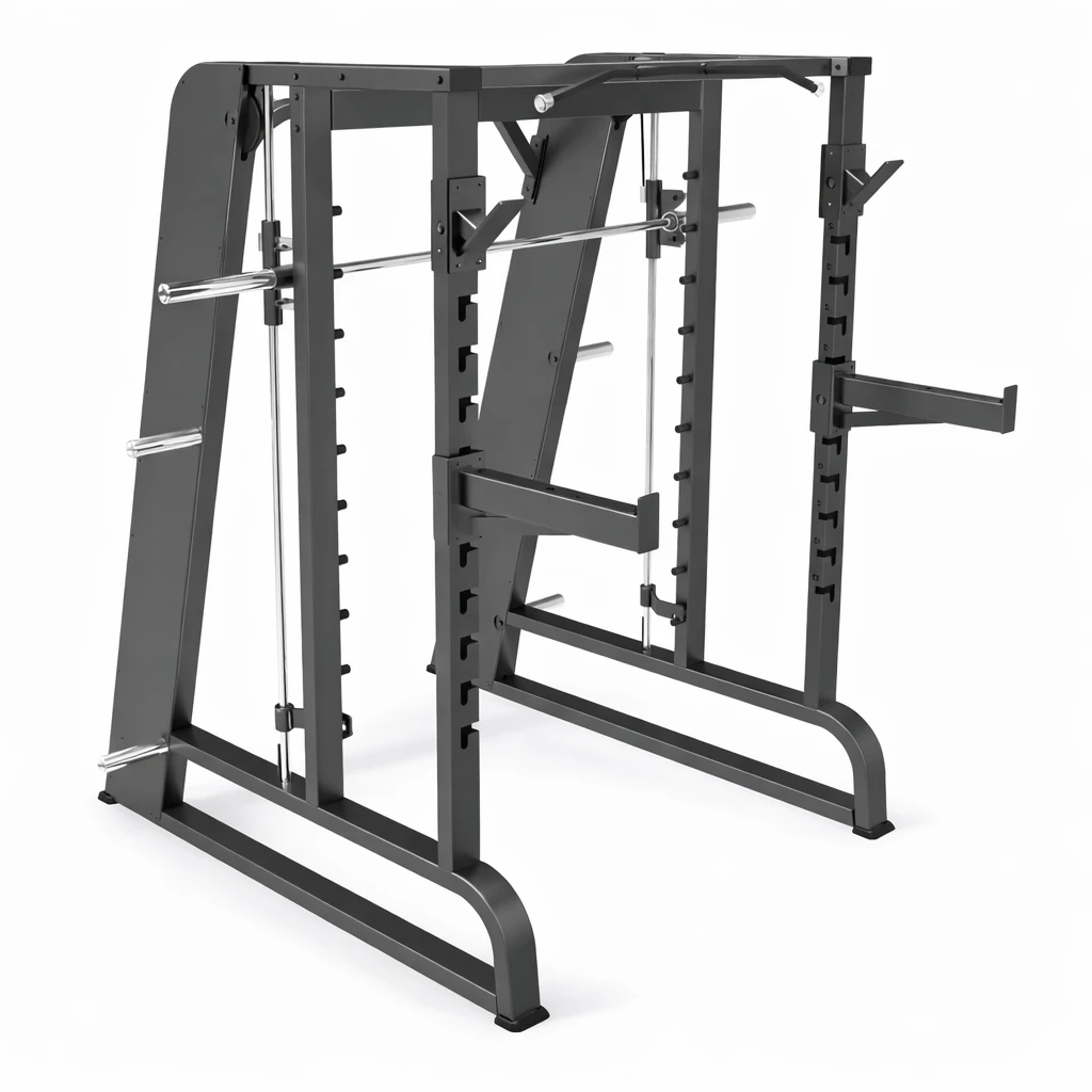 LIFE FIT weight racks for home or gym strength training.